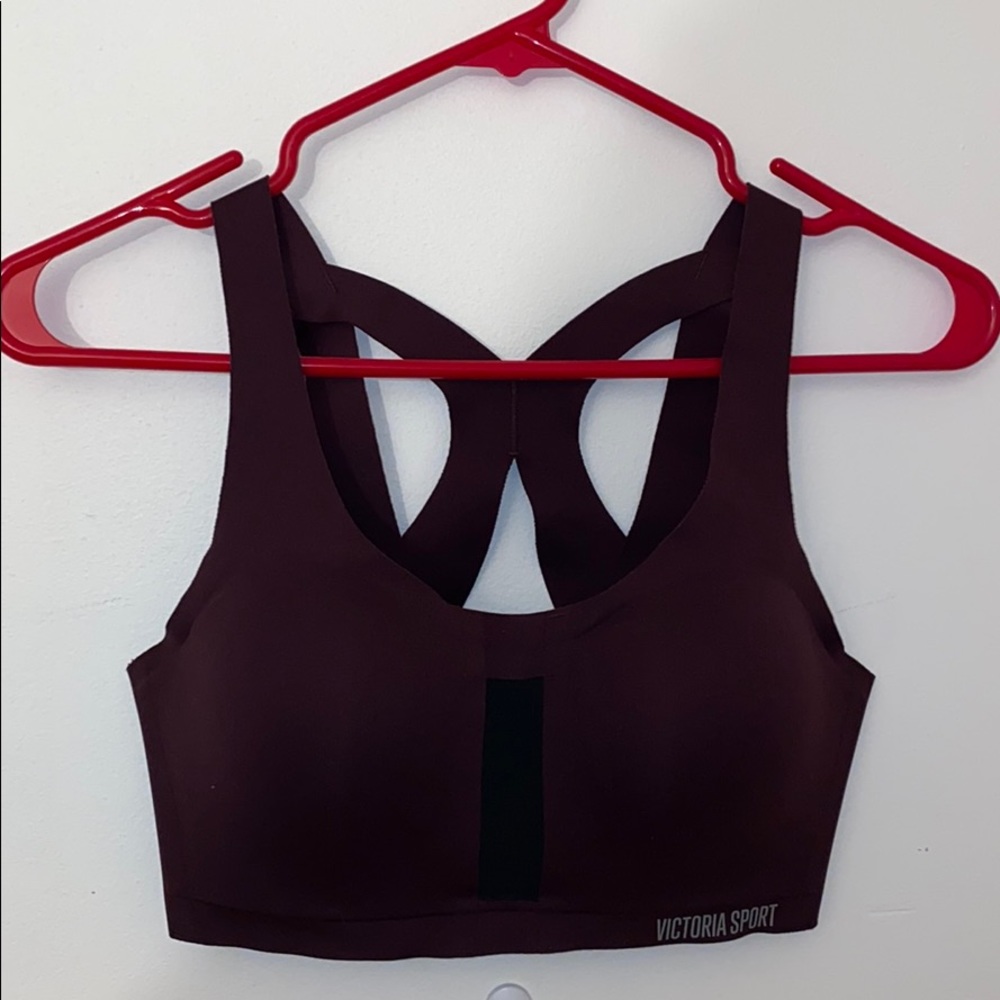 VS Sport Burgundy Sports Bra